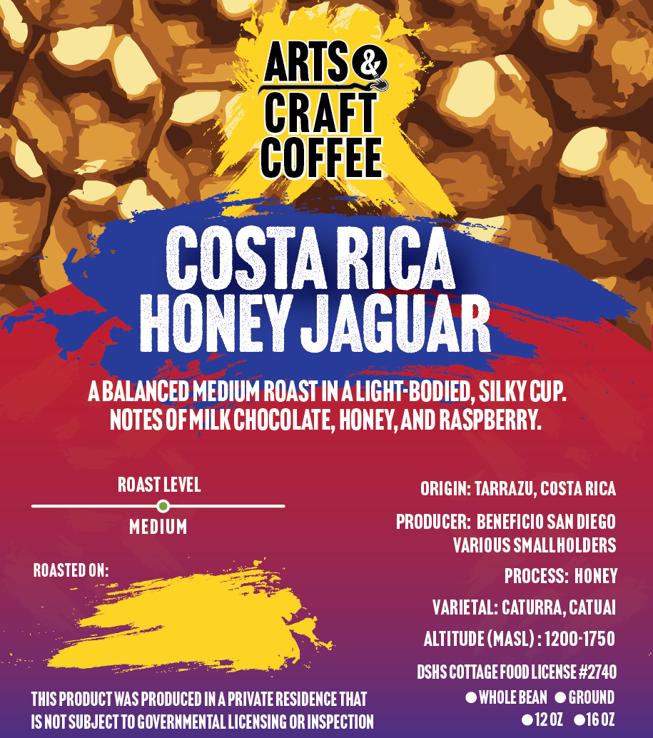 Costa Rica Honey Jaguar